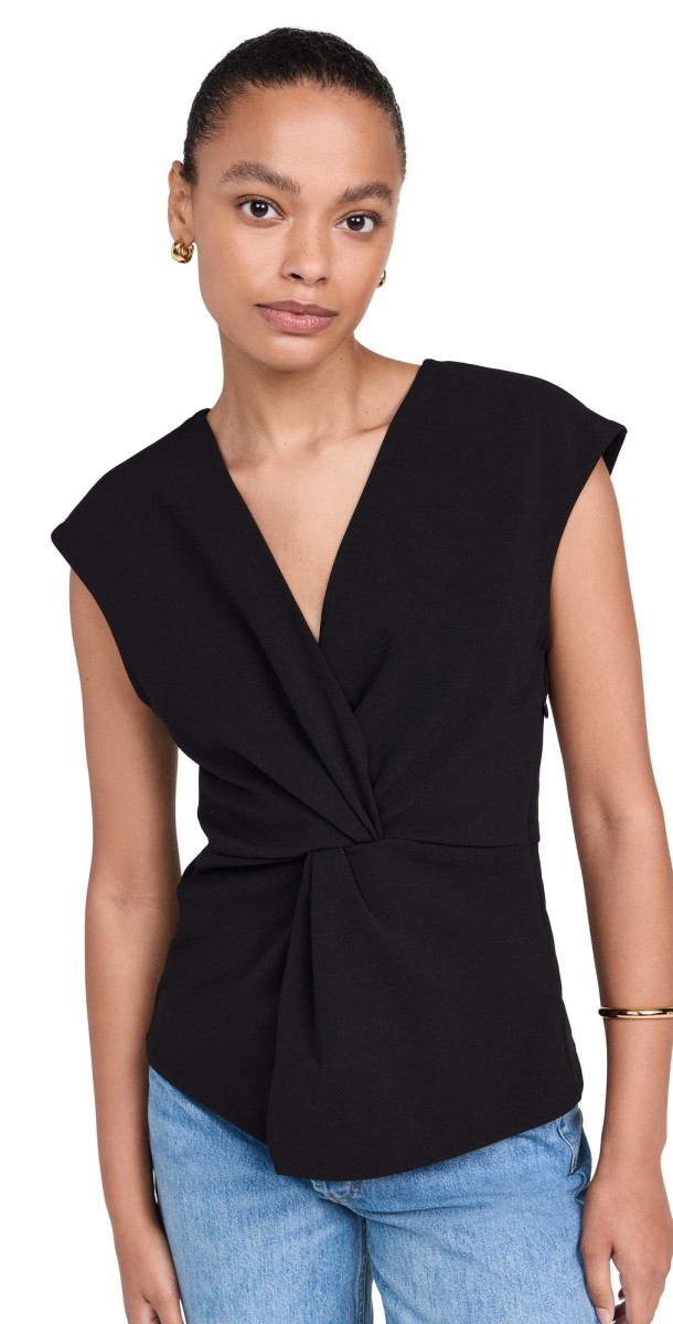 Tanya Taylor Alyssa Top Black