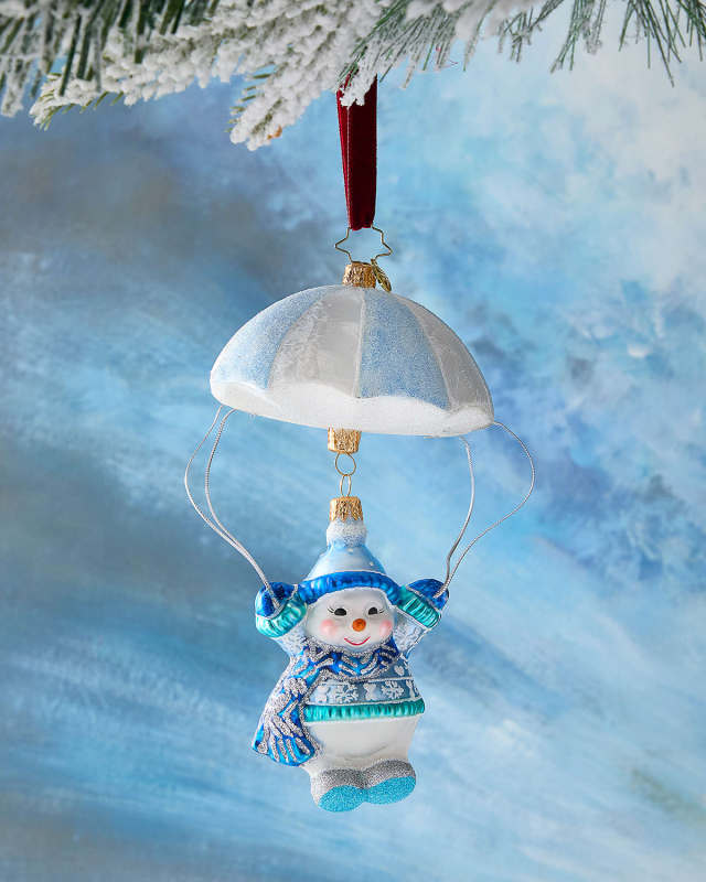 Frozen Freefall Christmas Ornament