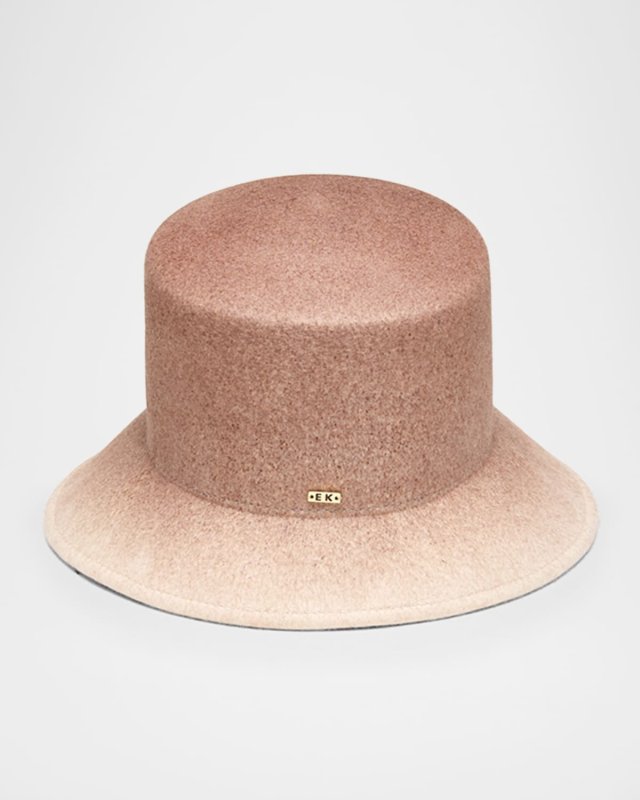 Ruby Gradient Asymmetric Bucket Hat