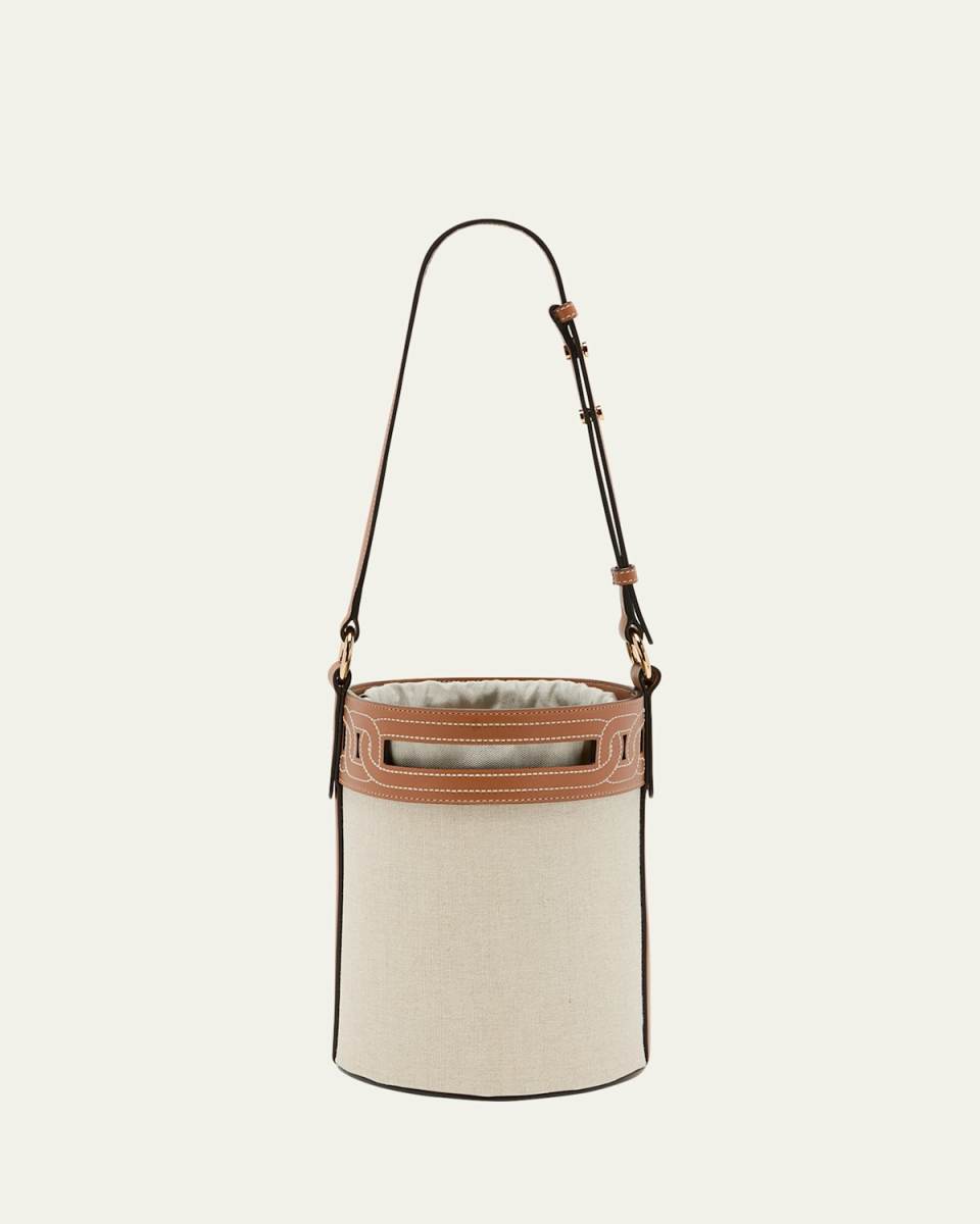 Canvas Bucket Bag