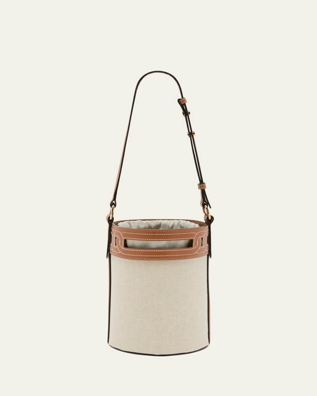 Canvas Bucket Bag