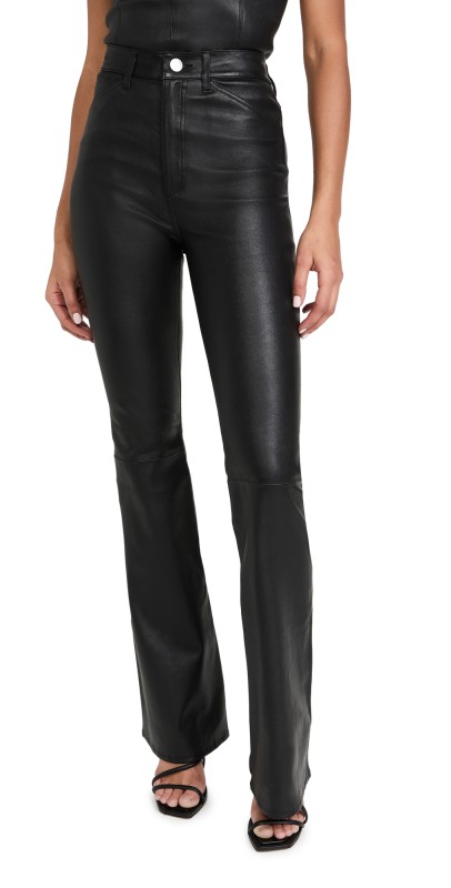 SPRWMN 5 Pocket Micro Flare Black