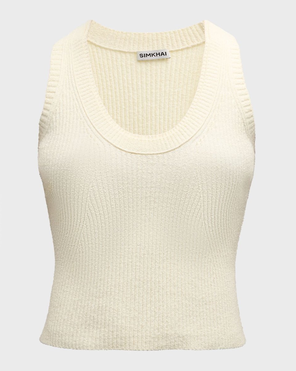Sibyl Sleeveless Knit Tank Top