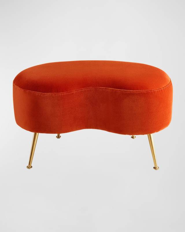 Kidney Ottoman