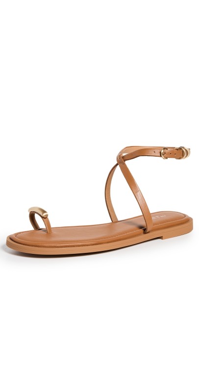 rag & bone Geo Ring Sandals Tan