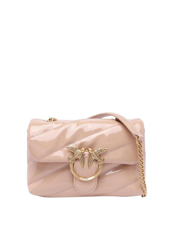 Pinko Sac Bandoulière - Couleur Chair