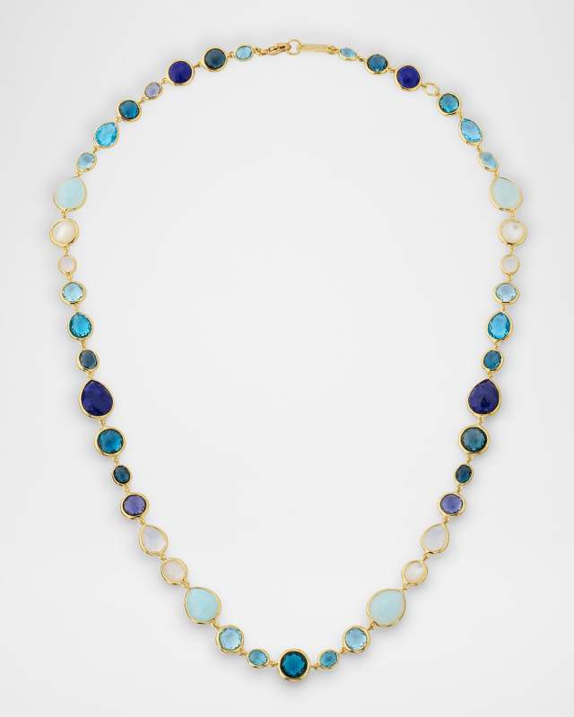 18K Gold Rock Candy Mare Necklace