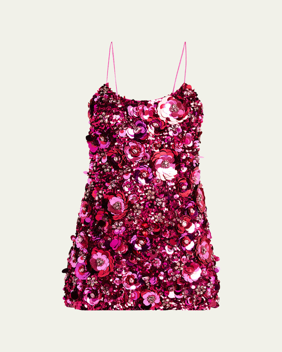 Rutherford Sequined Mini Dress
