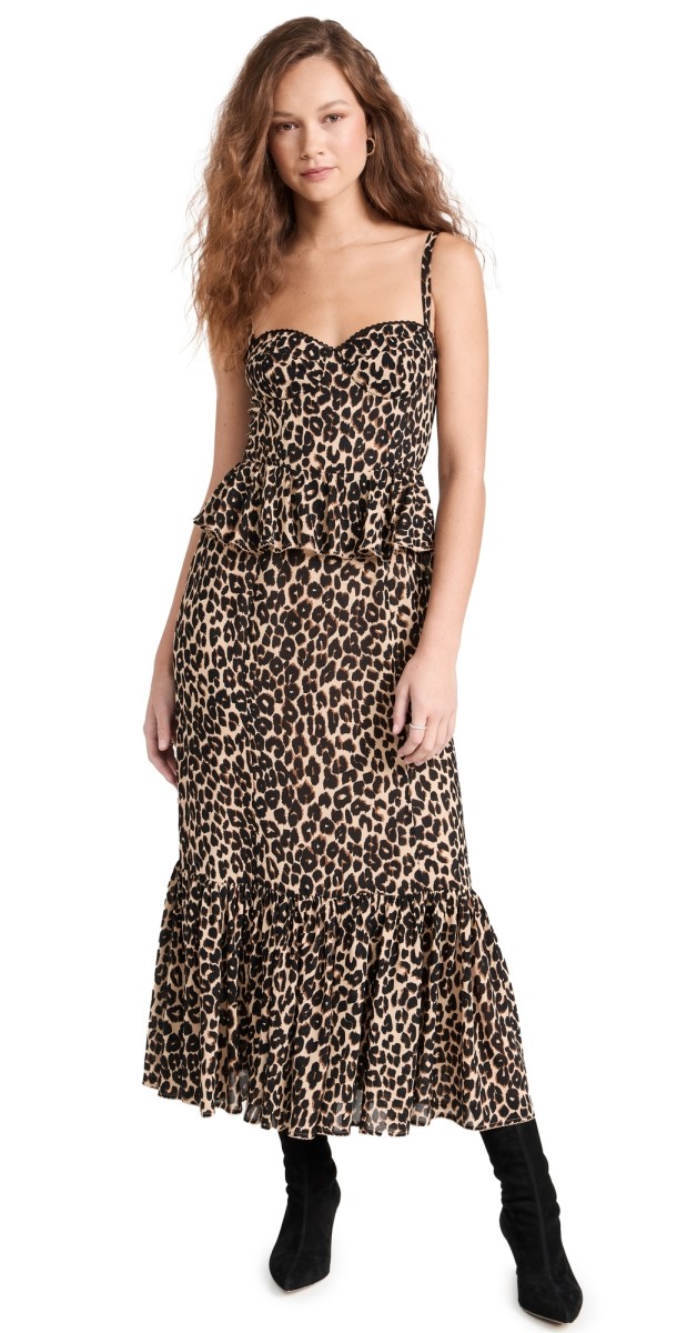 Reformation Felda Dress Leo