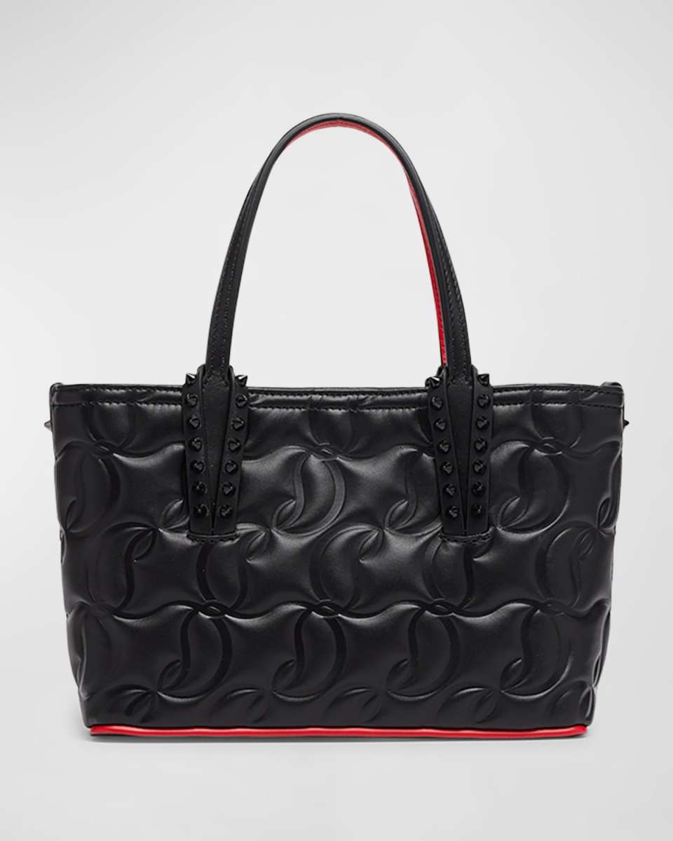 Cabata Mini Tote in CL Embossed Nappa Leather