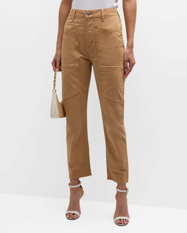 Arya Straight Cropped Pants