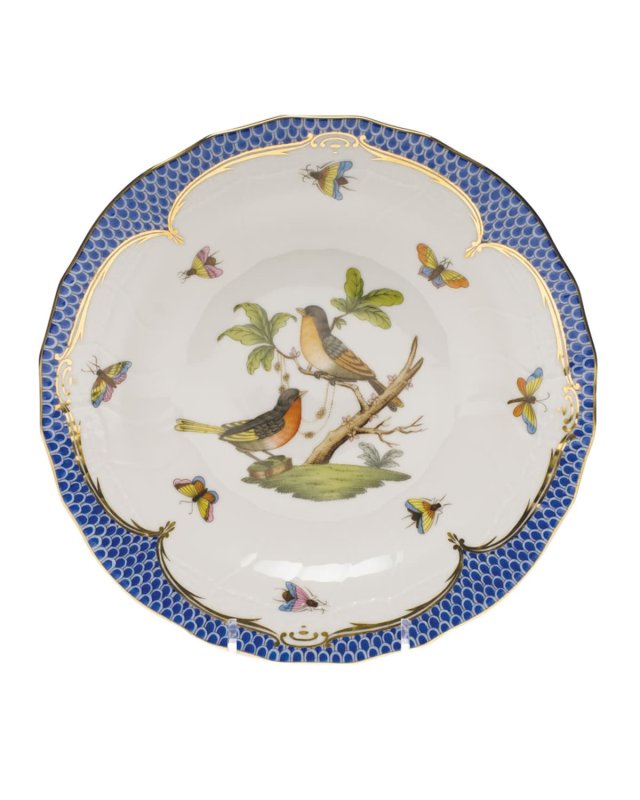 Rothschild Bird Dessert Plate - Motif 08