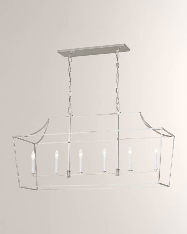 6 - Light Linear Lantern Southold By Chapman & Myers