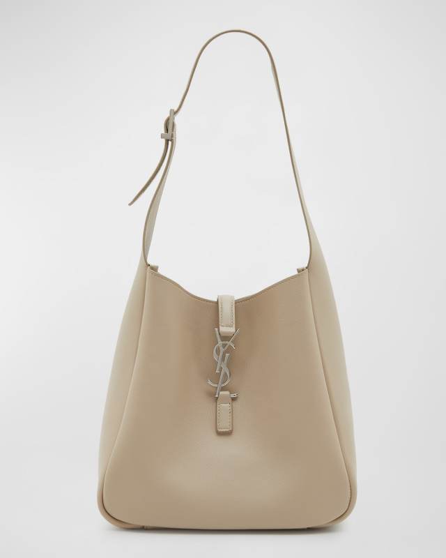 Le 5 A 7 Small YSL Hobo Bag in Smooth Supple Leather