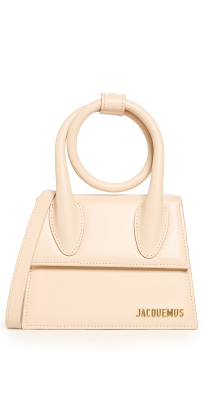 Jacquemus Le Chiquito Noeud Satchel Beig