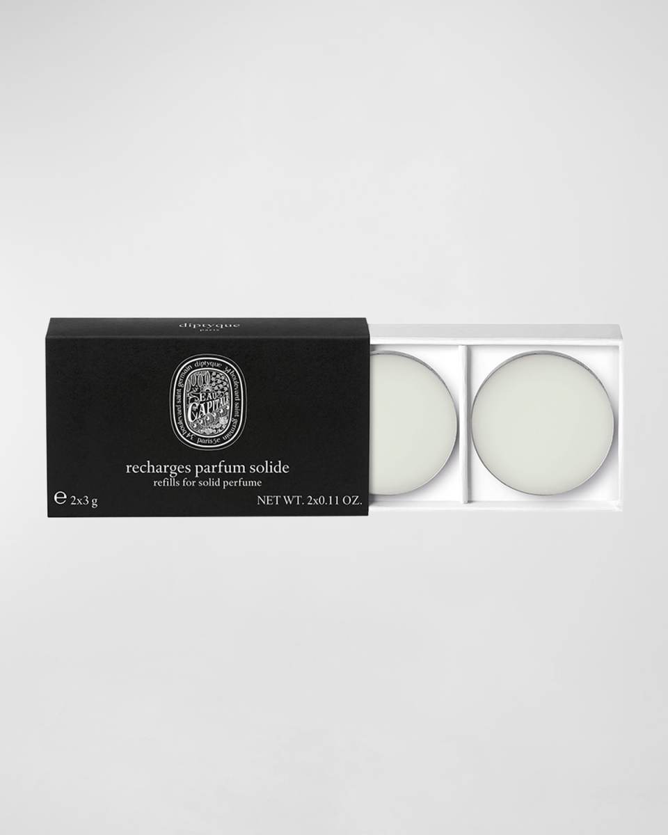 Eau Capitale Solid Perfume Refills, 2 x 0.1 oz.