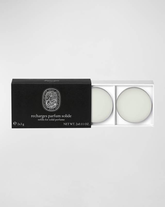 Eau Capitale Solid Perfume Refills, 2 x 0.1 oz.