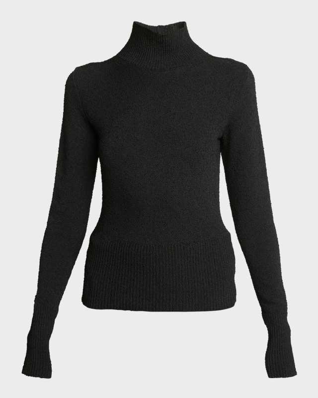 Claude Open-Back Ribbed Sweater
