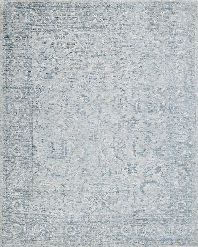 Tuscany Hand-Loomed Blue Rug, 6' x 9'