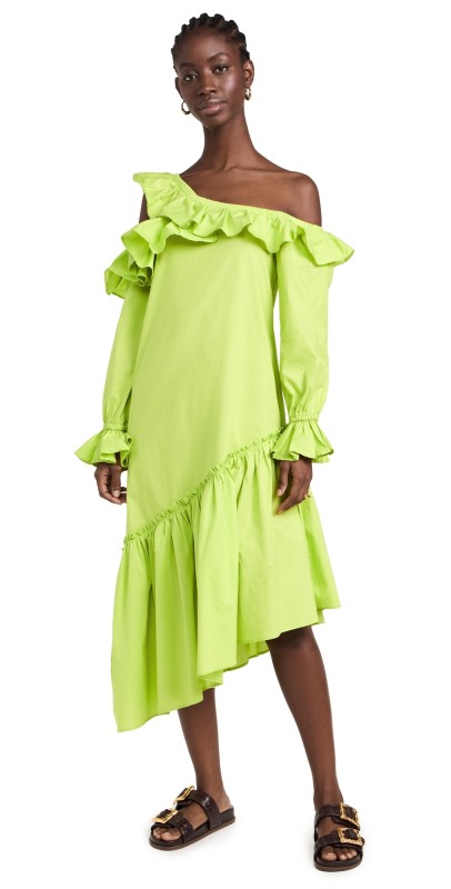 The Lulo Project Mali Dress Lime 17