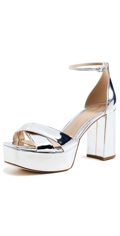 Sam Edelman Jullian Heels Soft Silver