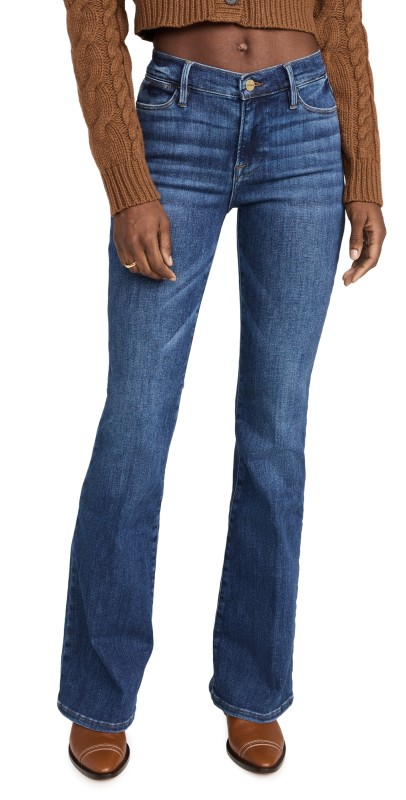 FRAME Le High Flare Jeans Bestia