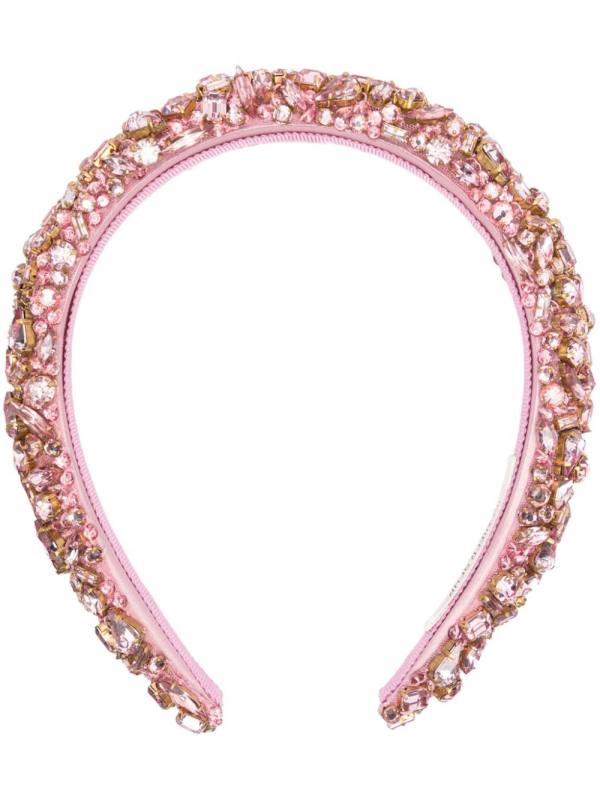 Czarina crystal-embellished headband