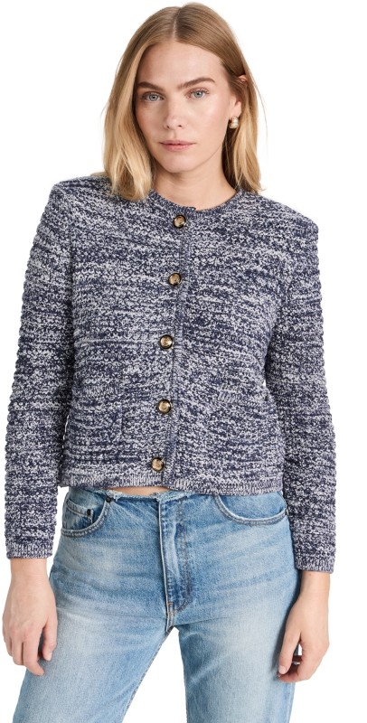 ba & sh Guspa Cardigan Navy