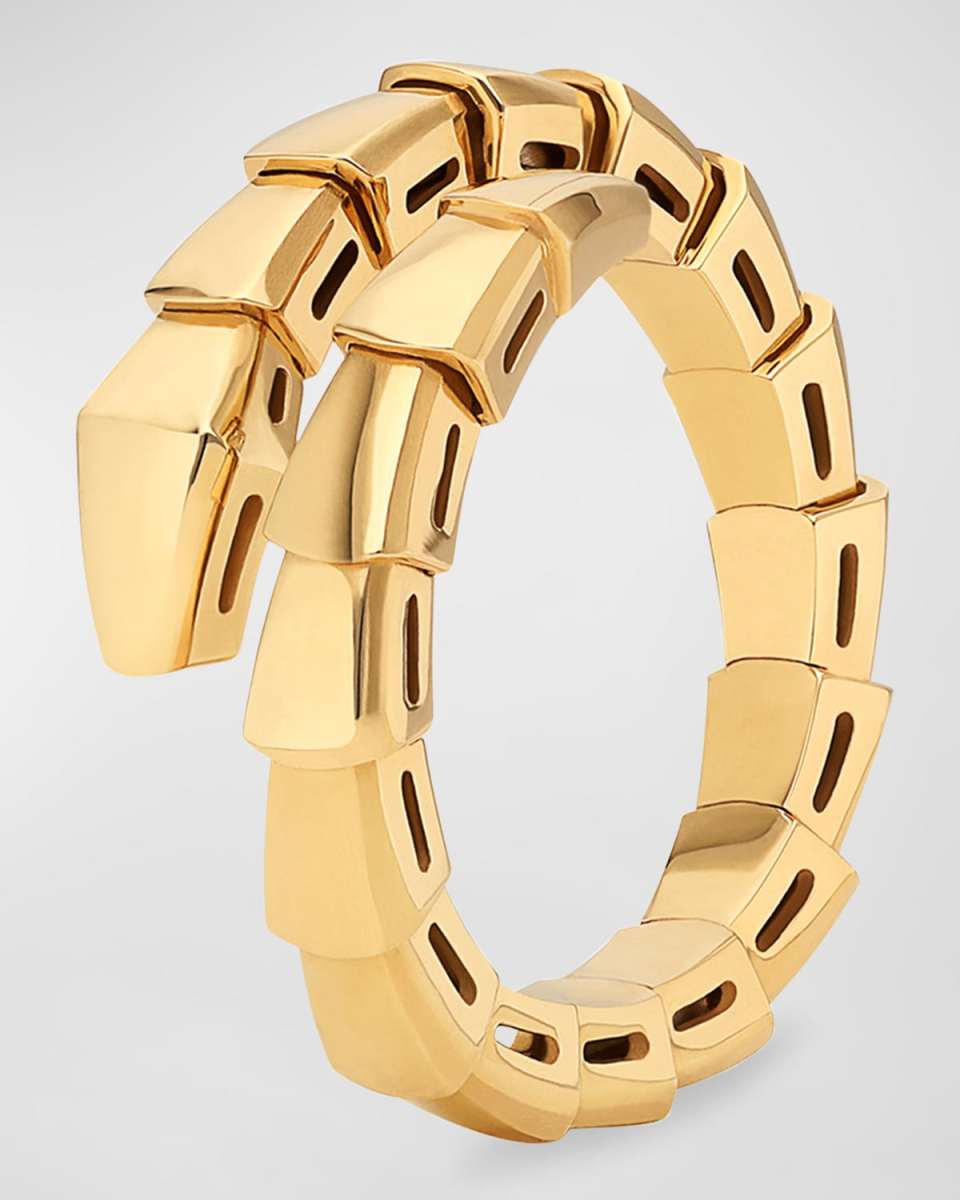 Serpenti Viper 18K Yellow Gold Ring