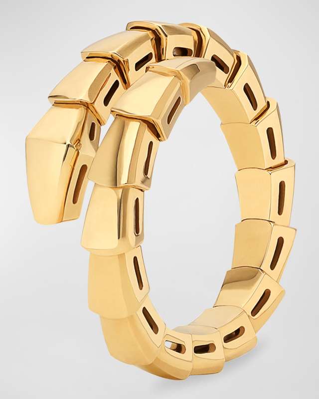 Serpenti Viper 18K Yellow Gold Ring