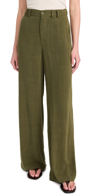 Z Supply Micah Pants Grape Leaf