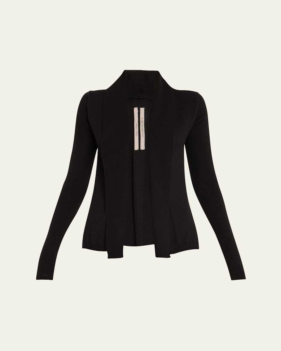 Naska Open Front Wool Cardigan