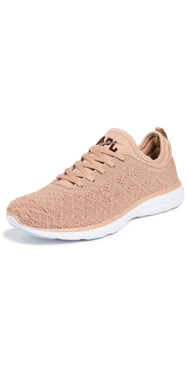 APL TechLoom Phantom Sneakers Latte/Dark Umber/White