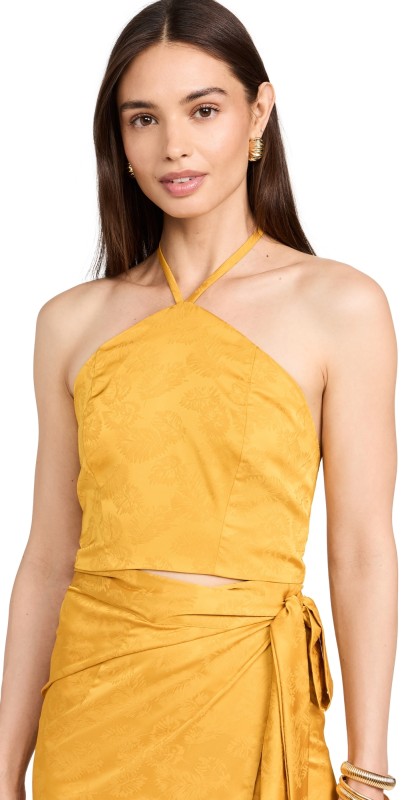 DIARRABLU Rita Top Zeen Mustard