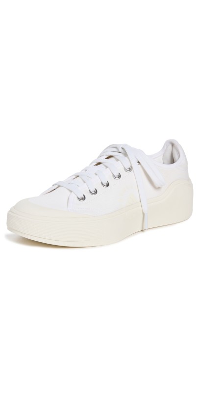 adidas by Stella McCartney Court Sneakers White/White/Off White