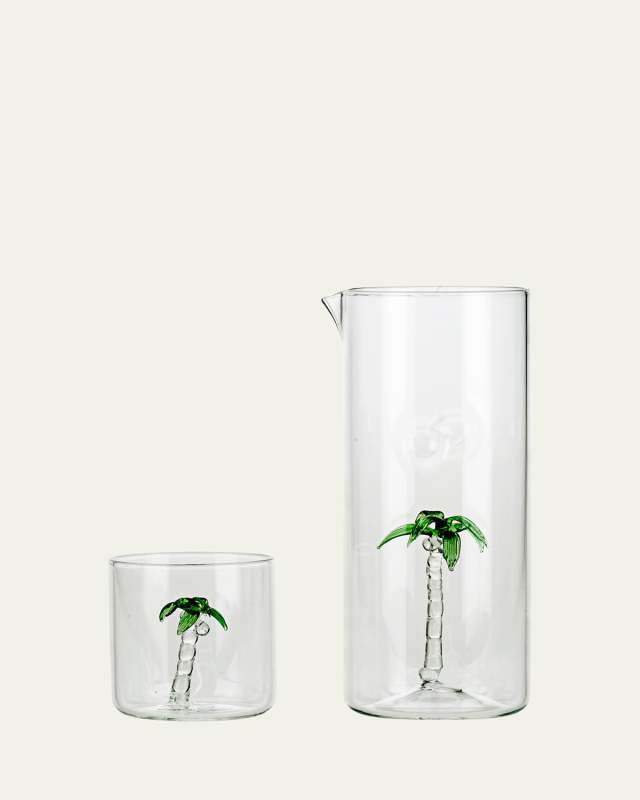 Palm Tree Glass
