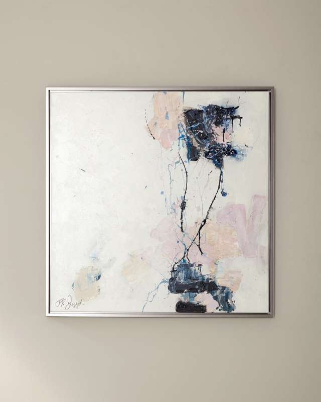 "New with Blue I" Giclee Art by T. R. Joseph