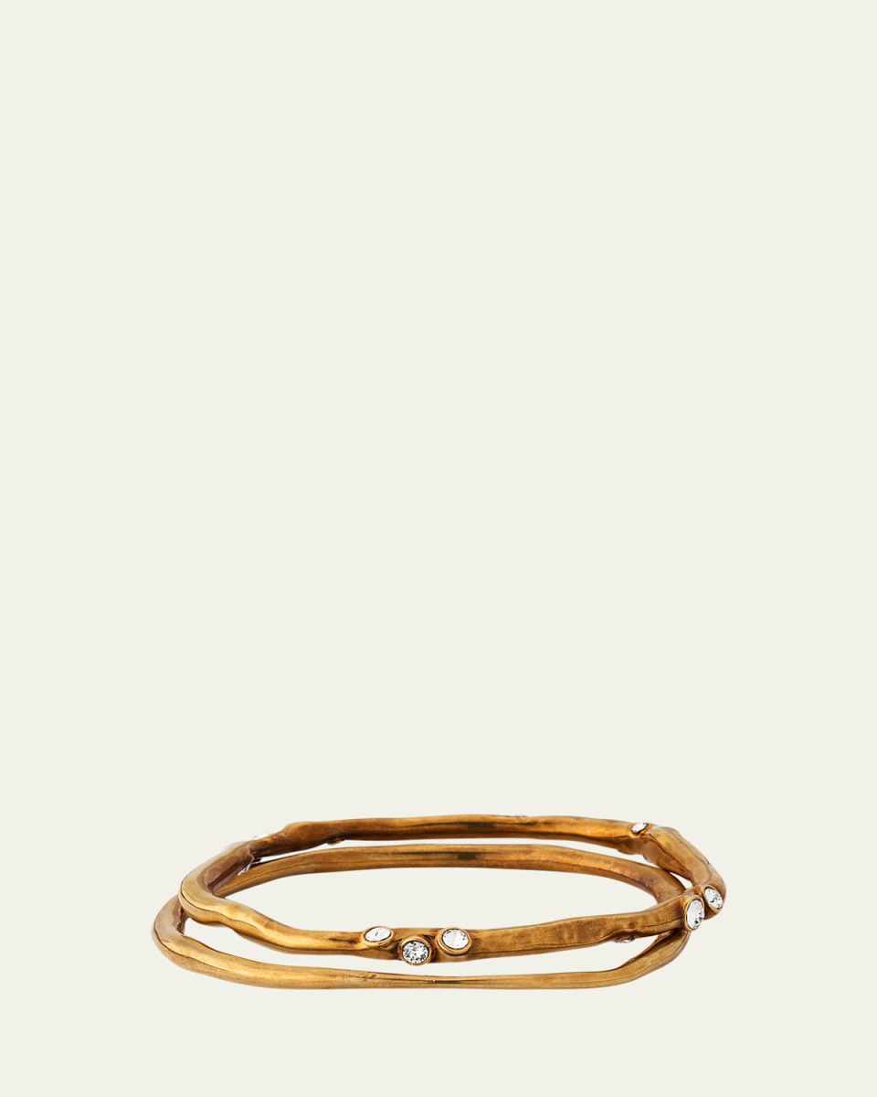 Brass Crystal Bracelets