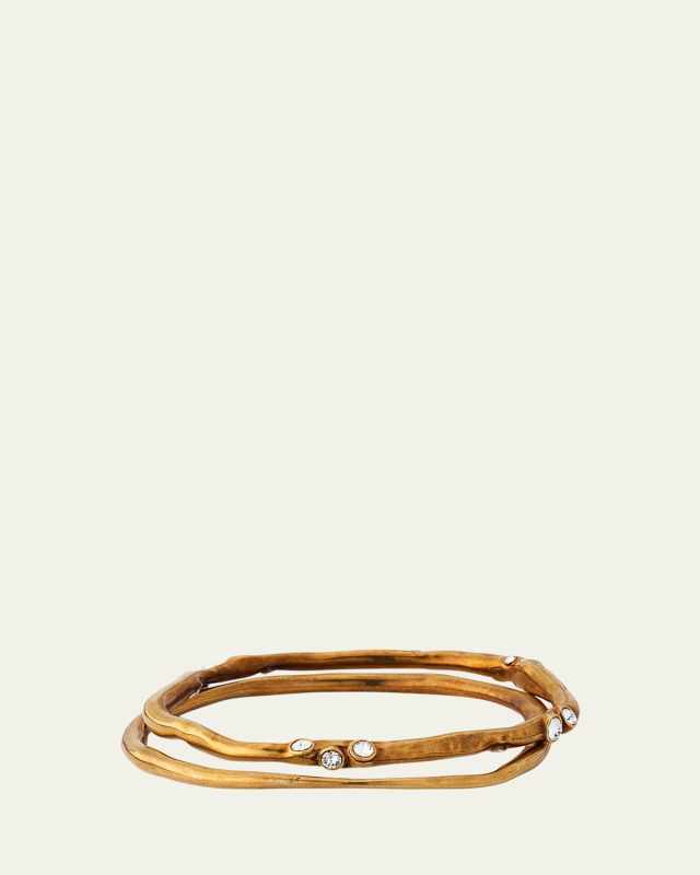 Brass Crystal Bracelets