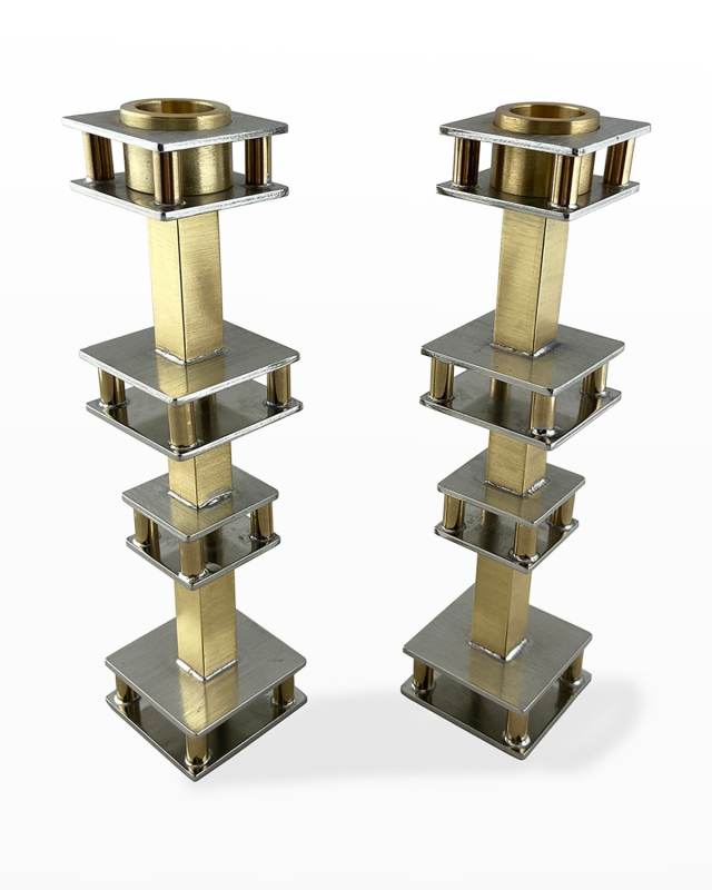 Sylvia Candle Holders by Joy Stember