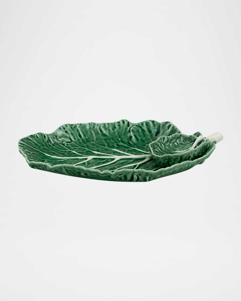 Cabbage 8" Chip and Dip Server