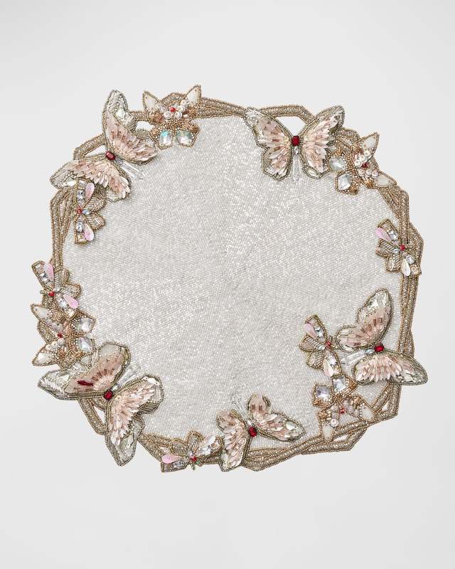 Diamant Butterflies Placemats, Set of 2
