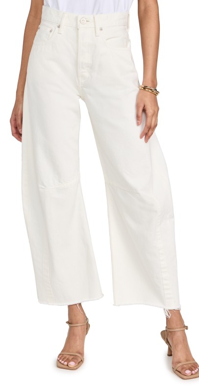 MOUSSY VINTAGE Ozark Cocoon Pants White