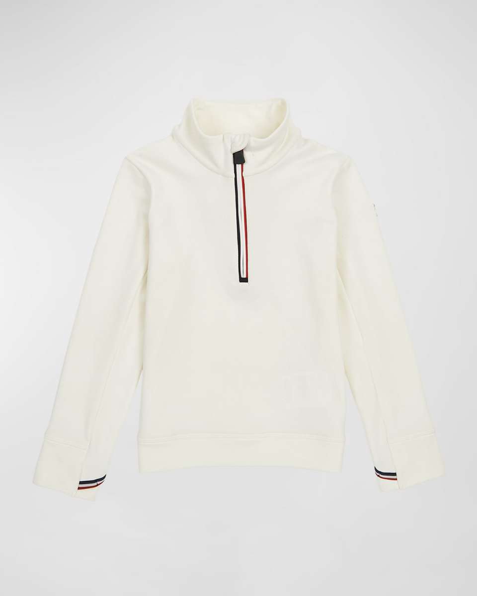 Kid's Fleece Quarter-Zip Pullover, Size 4-