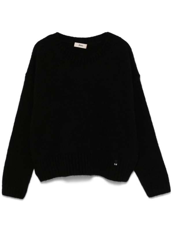 logo-plaque sweater