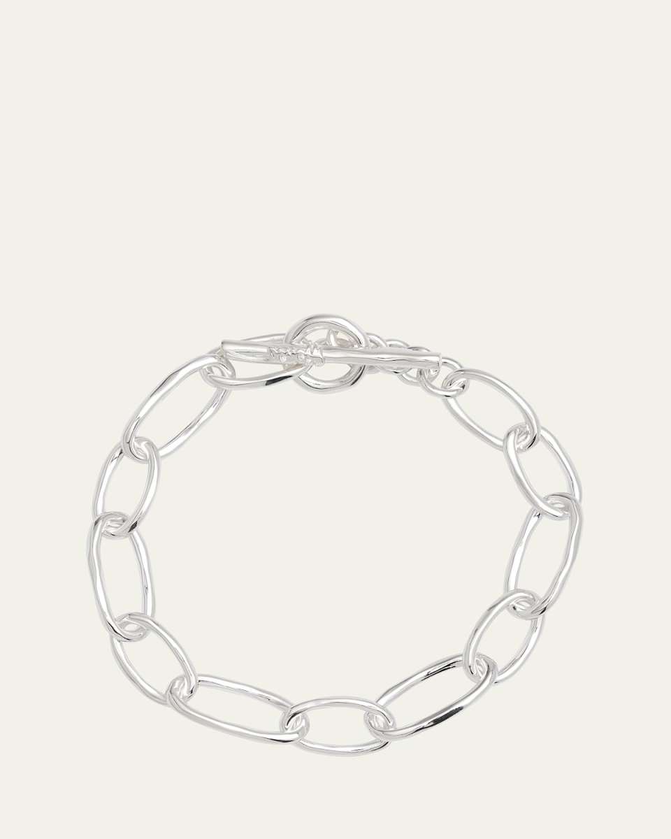 925 Classico Faceted Oval Link Bracelet