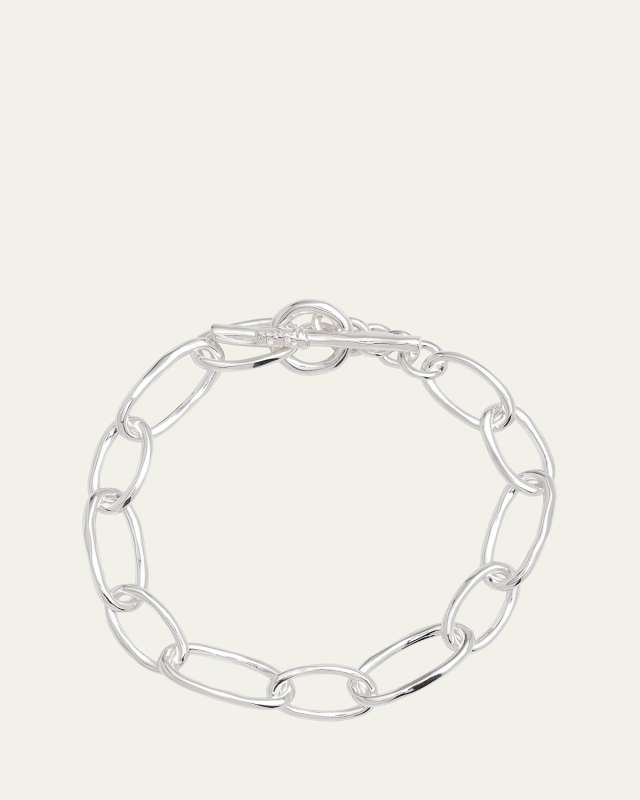 925 Classico Faceted Oval Link Bracelet