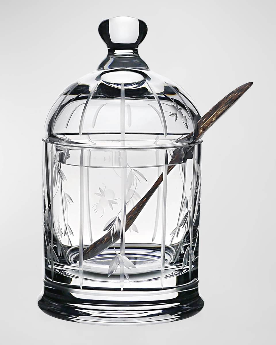 Abby Honey Jar with Spoon, 8 oz.