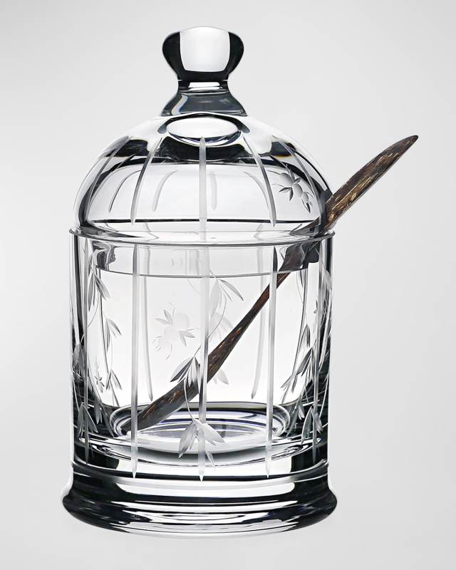 Abby Honey Jar with Spoon, 8 oz.