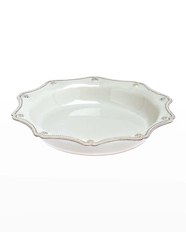 Berry & Thread Pie Dish - Whitewash